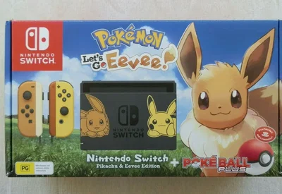 Nintendo Switch Pokemon Let's Go Eevee Console [AUS]
