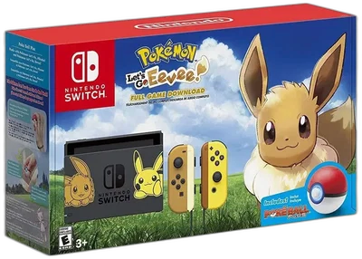 Nintendo Switch Pokemon Let's Go Eevee Console [NA]