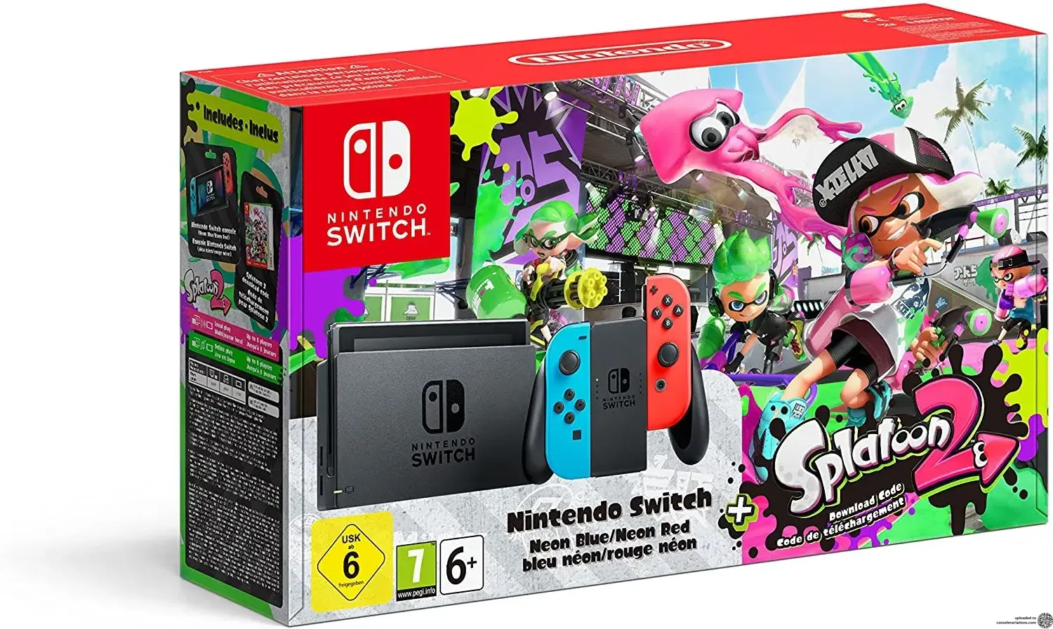Consolevariations - Nintendo Switch Splatoon 2 Bundle [EU ...
