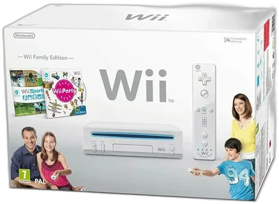 Nintendo Wii Family Edition Wii Sports + Wii Party Bundle
