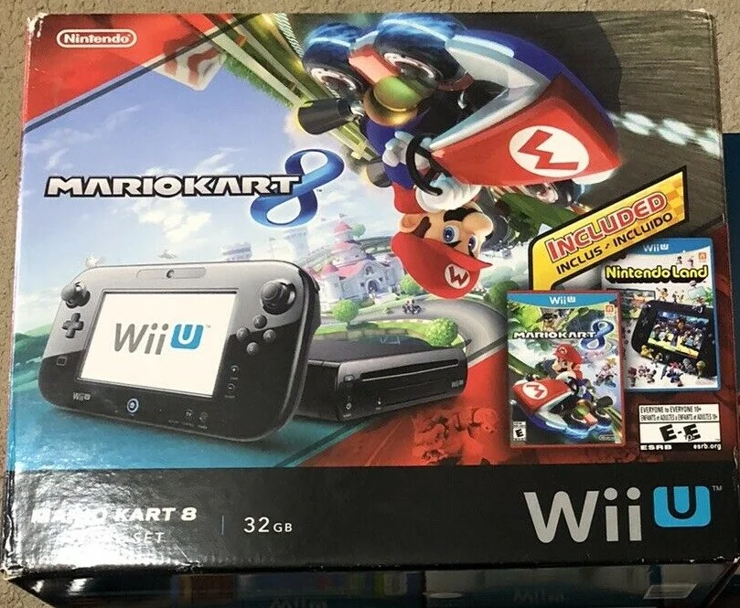  Nintendo Wii U Mario Kart 8 Nintendo Land Bundle