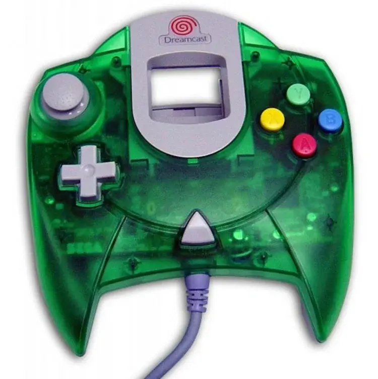 Consolevariations - Sega Dreamcast Transparent Green Controller