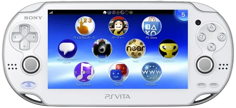  Sony PS Vita PCH-1000 Crystal White Console