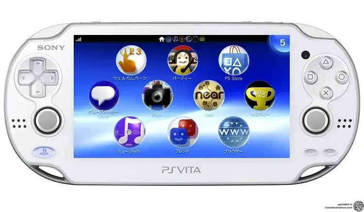 Consolevariations - Sony PS Vita PCH-1000 Crystal White Console