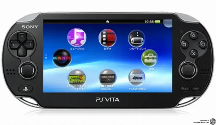 Consolevariations - Sony PS Vita PCH-1000 Piano Black Console