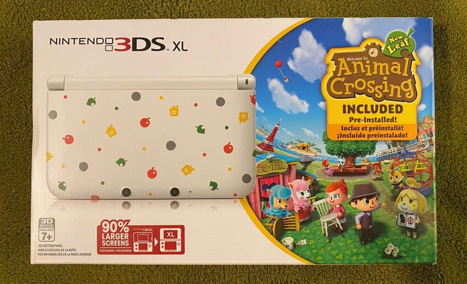  Nintendo 3DS XL Animal Crossing Console [NA]