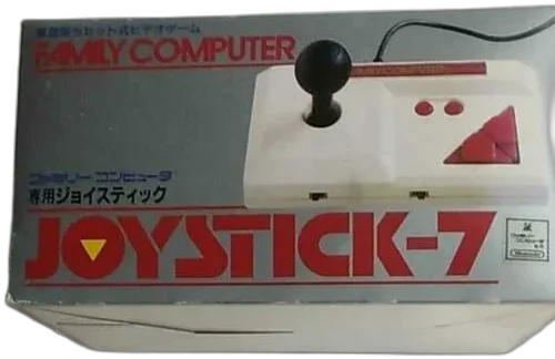  Nintendo Famicom White Joystick-7 Controller