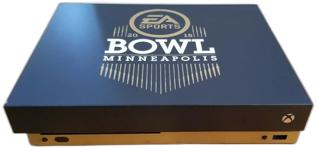  Microsoft Xbox One X EA Sports Bowl 2018 Minneapolis Console
