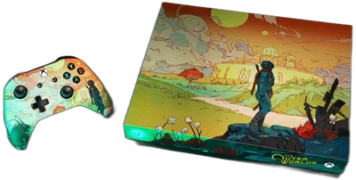 Microsoft Xbox One X The Outer Worlds console