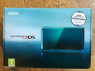 Nintendo 3DS Aqua Blue Pokedex 3D Bundle