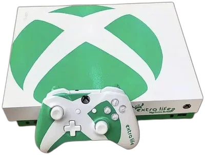 Microsoft Xbox One X Logo ExtraLife4Kids Console