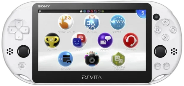 Sony PS Vita Slim Saga Scarlet Grace Console - Consolevariations