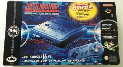 SNES Finally in Italy! Console