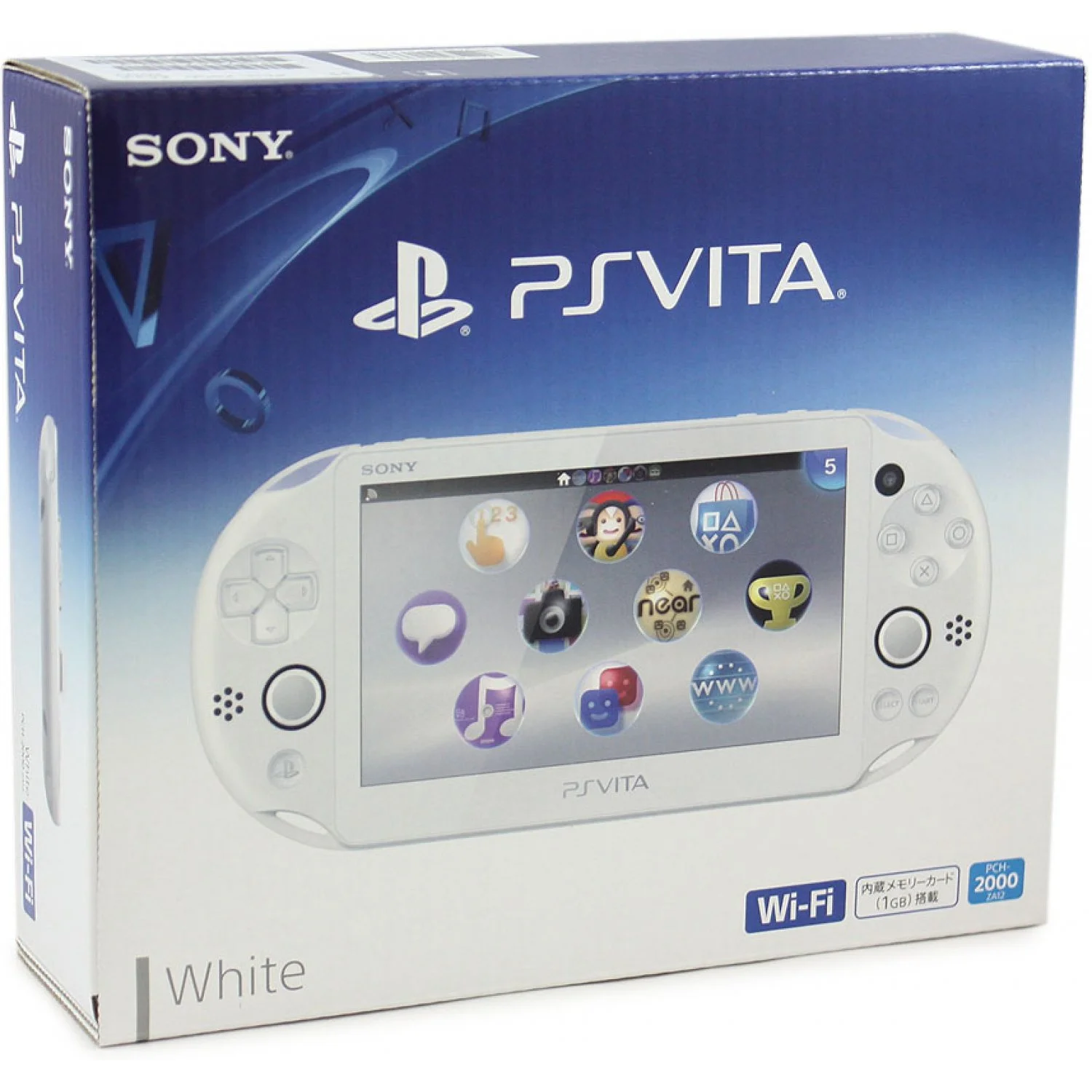  Sony PS Vita Slim White Console