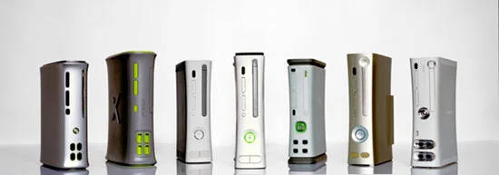  Microsoft Xbox 360 Prototype Evolution Consoles