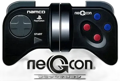 Namco Playstation NeGcon Black Controller