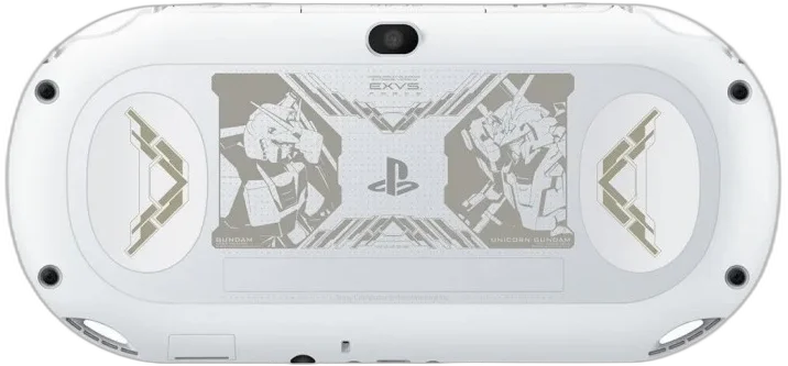 Sony PSony S Vita Slim Mobile Suit Gundam Extreme VS Force White Console Console