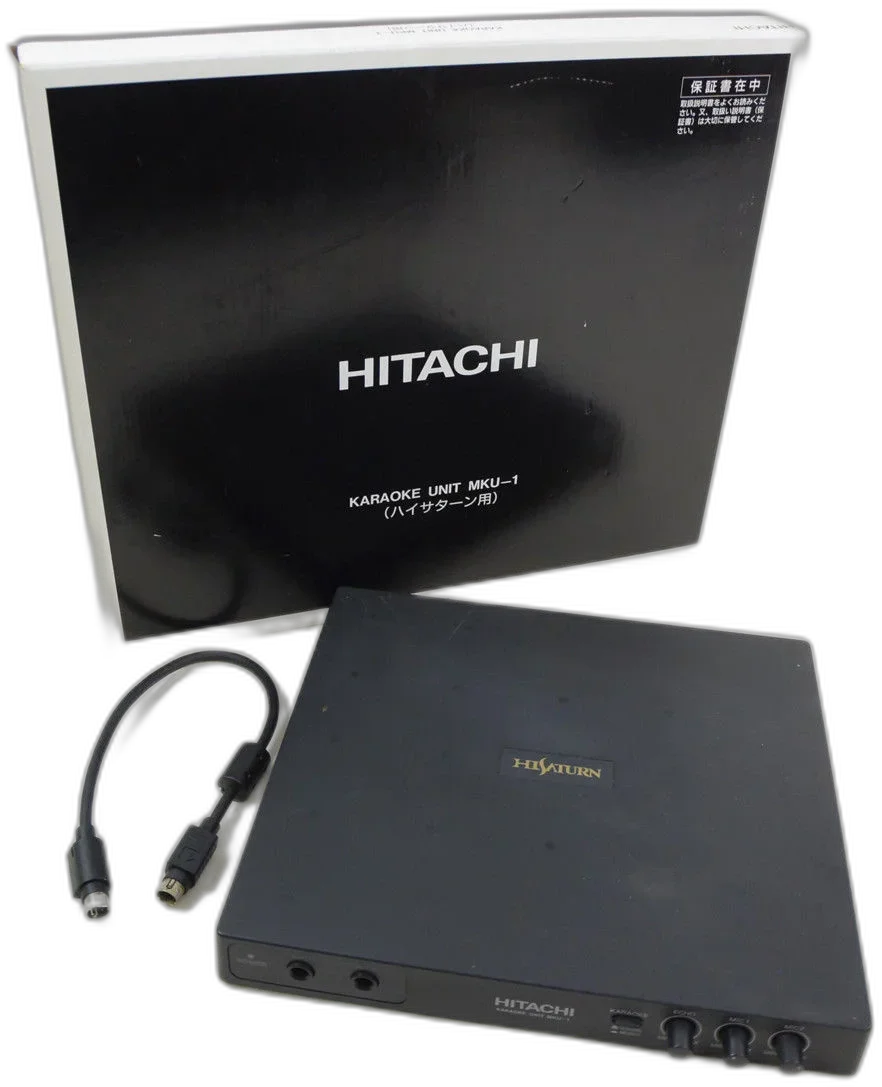  Hitachi Sega Hi Saturn Karaoke Unit