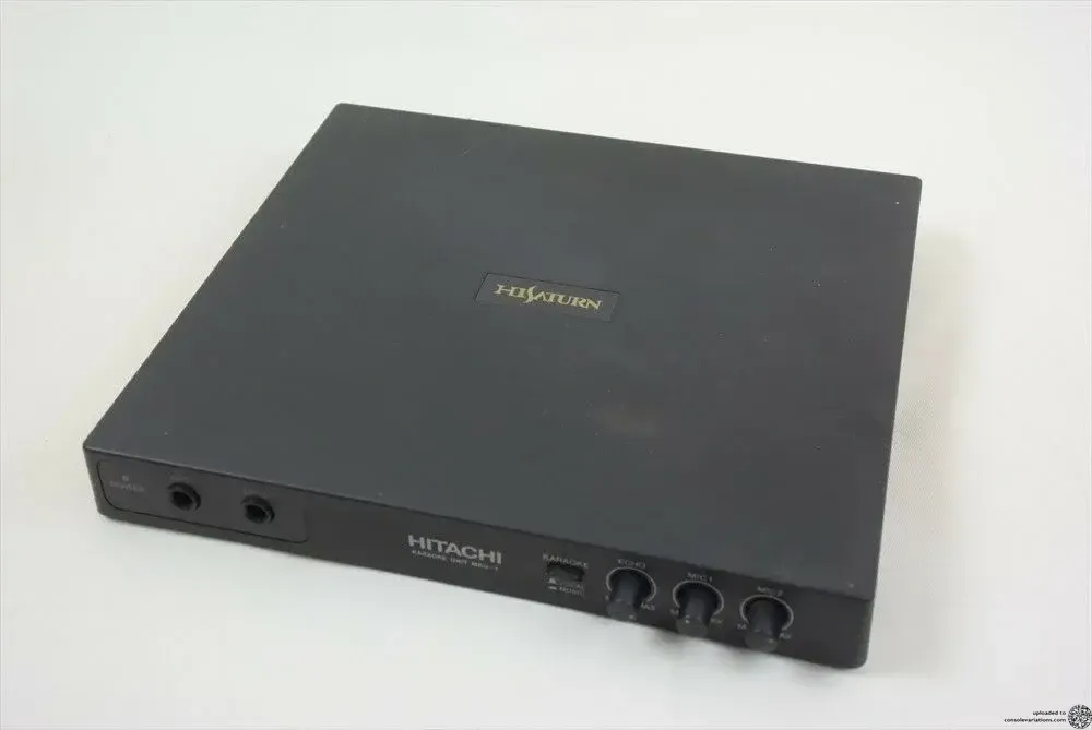 Consolevariations - Hitachi Sega Hi Saturn Karaoke Unit