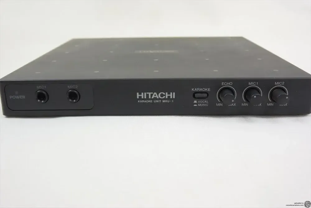 カラオケユニット ハイサターン専用 MKU-1 HITACHI Consolevariations - Hitachi Sega Hi Saturn Karaoke Unit