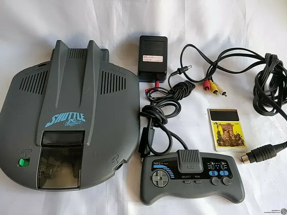 Consolevariations - Nec PC Engine Shuttle Console | Consolevariations