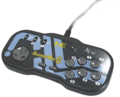 Nec PC Engine Duo Avenue Pad 6 Controller