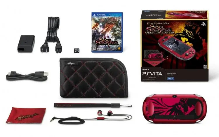 Consolevariations - Sony PS Vita PCH-1000 Soul Sacrifice Console