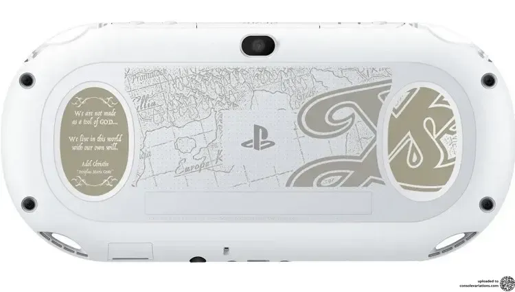 PlayStationVita本体イースVIIIホワイトクレリアEdition Consolevariations - Sony PS Vita Slim Ys VIII White Cleria Edition