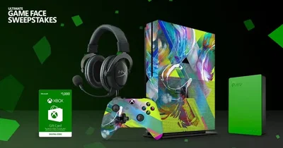 Microsoft Xbox One S Ultimate Game Face Console