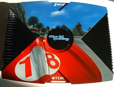 Microsoft Xbox World Racing Red Console