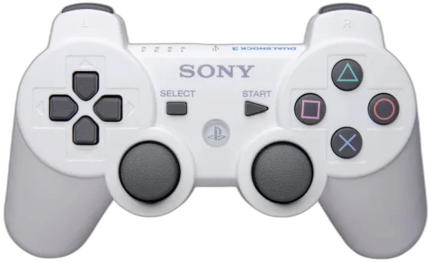  Sony PlayStation 3 Ceramic White Controller