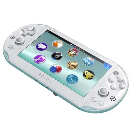 Nintendo Switch PSVita LightBlue/white Consolevariations - Sony PS Vita Slim Light Blue Console