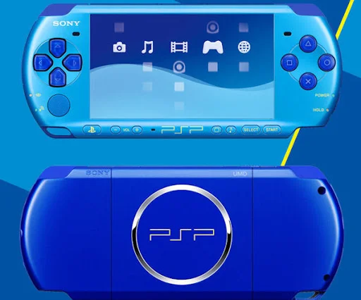  Sony PSP 3000 Marine Blue Console