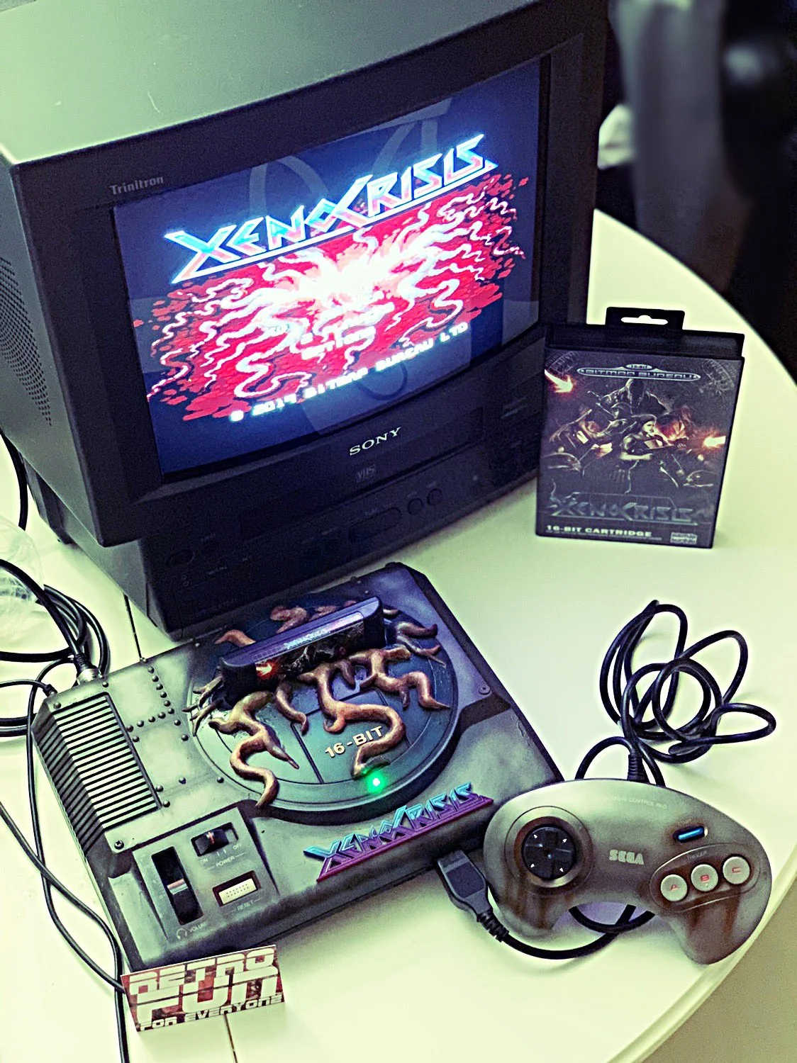  Sega Megadrive XenoCrisis Console