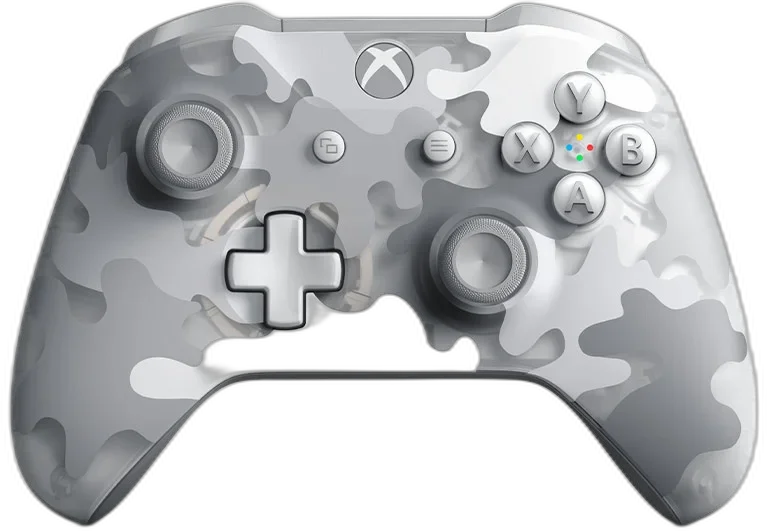  Microsoft Xbox One S Arctic Camo Controller