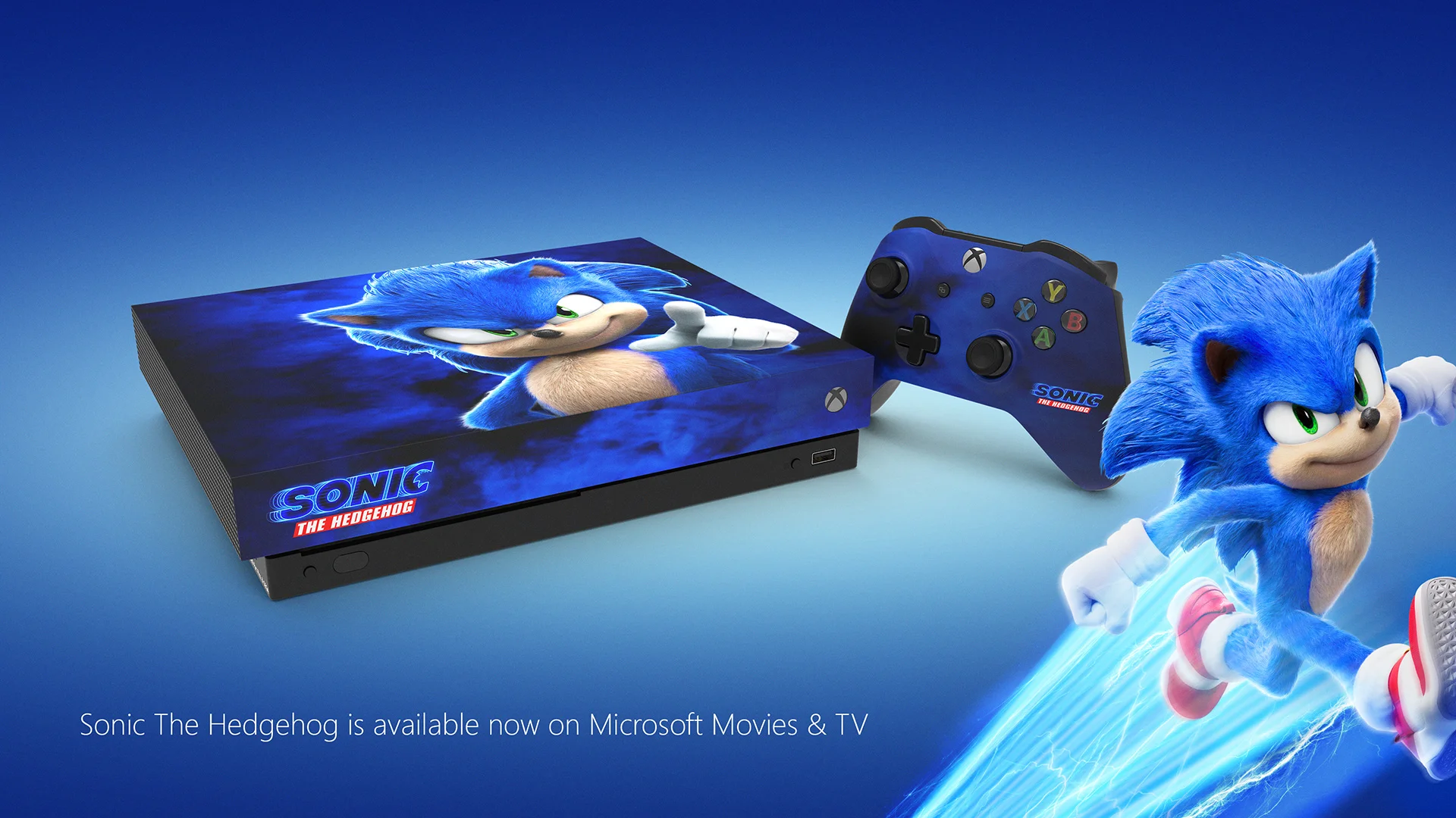  Microsoft Xbox One X Sonic Console