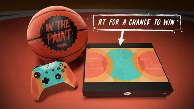 Microsoft Xbox One X Nba2K19 Courts Coral Console