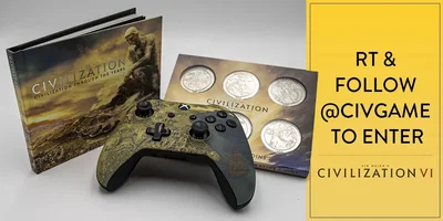 Microsoft Xbox One S Civilization VI Controller
