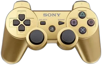  Sony PlayStation 3 Metallic Gold Controller