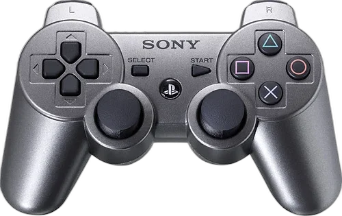  Sony PlayStation 3 Metallic Grey Controller