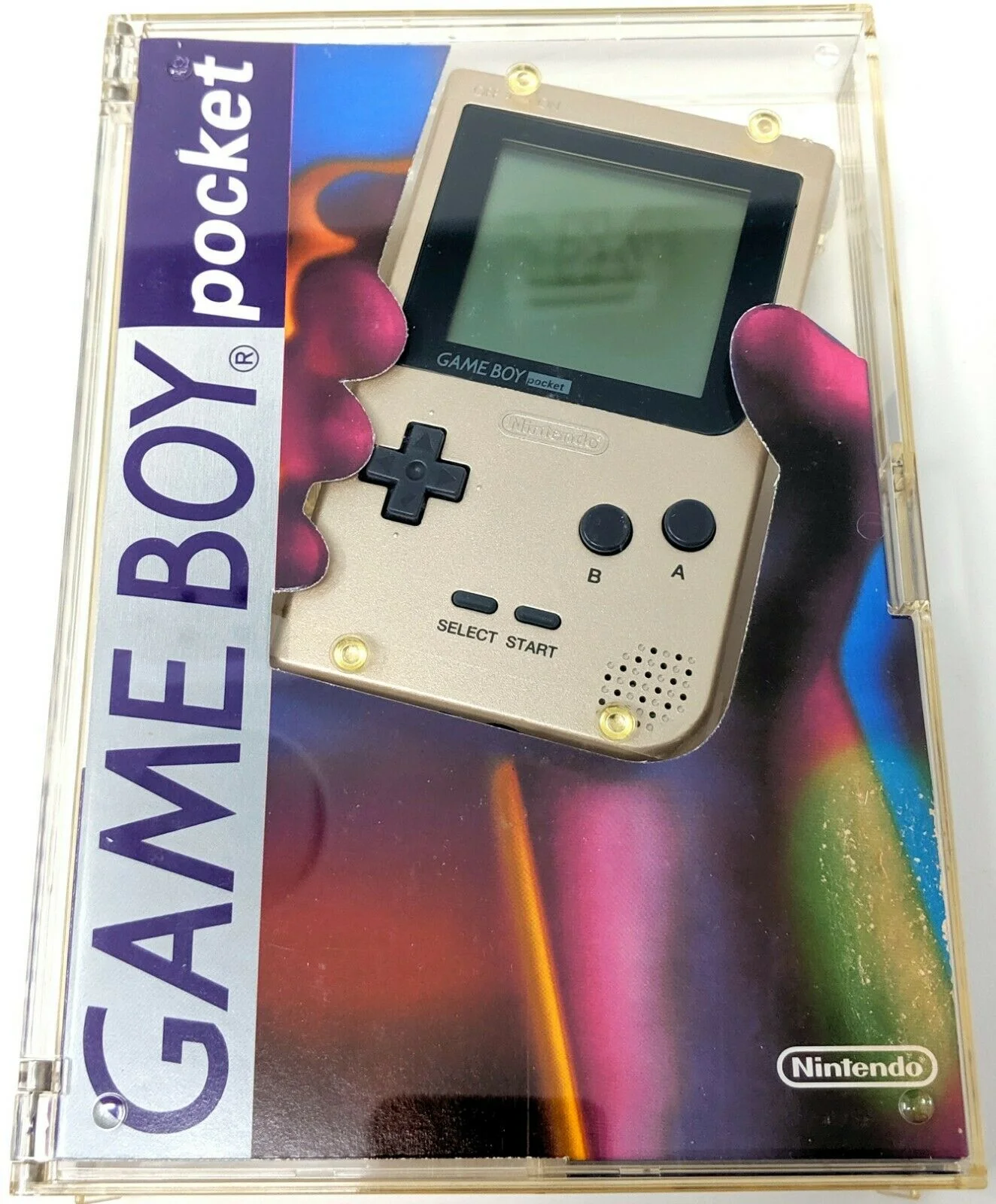  Nintendo Game Boy Pocket Gold Console [JP]