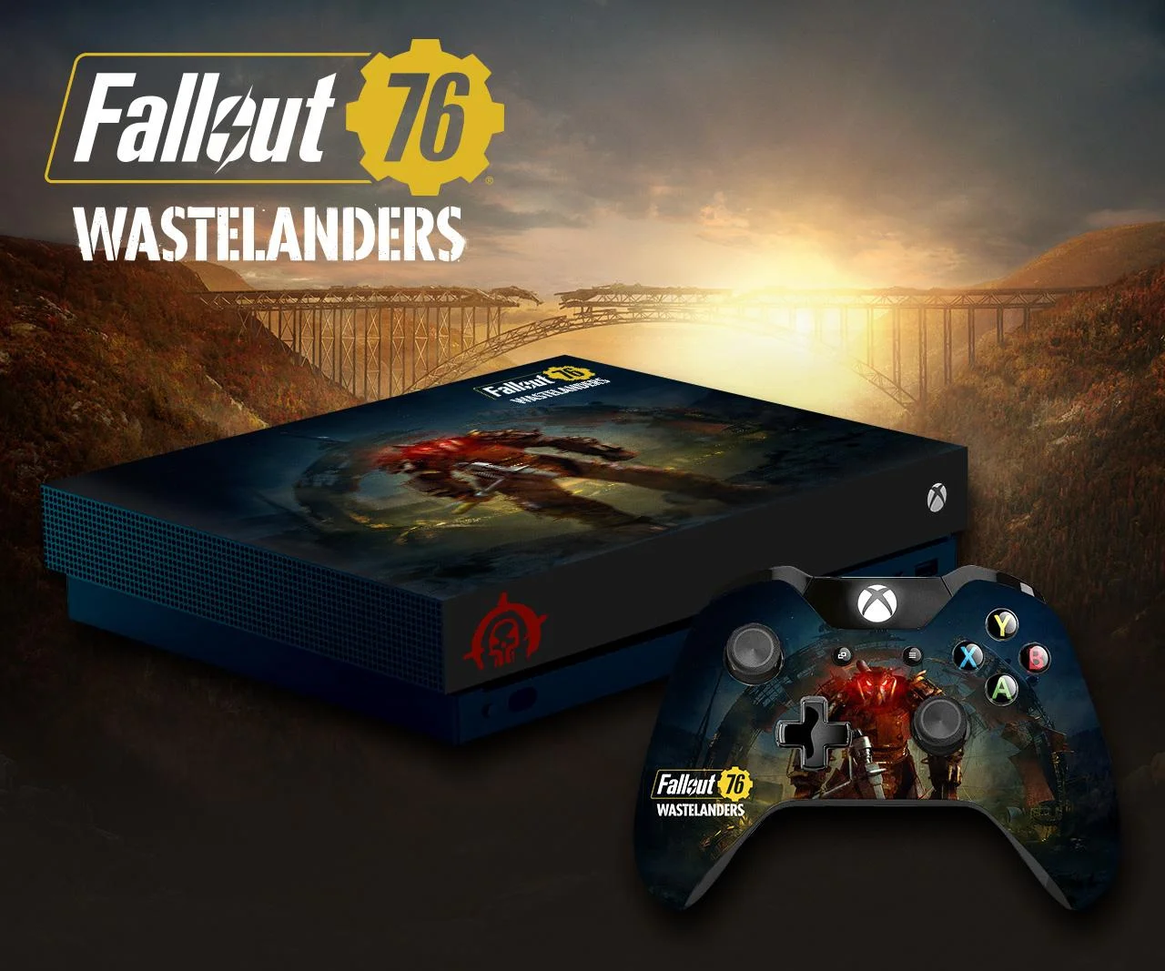  Microsoft Xbox One X Fallout 76 Wastelanders Console