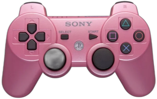  Sony PlayStation 3 Pink Controller