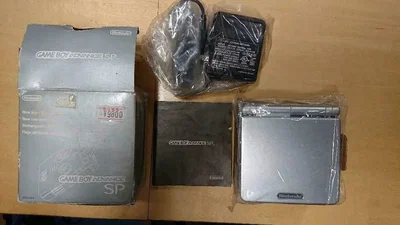 Nintendo Game Boy Advance SP Platinum Console [JP]