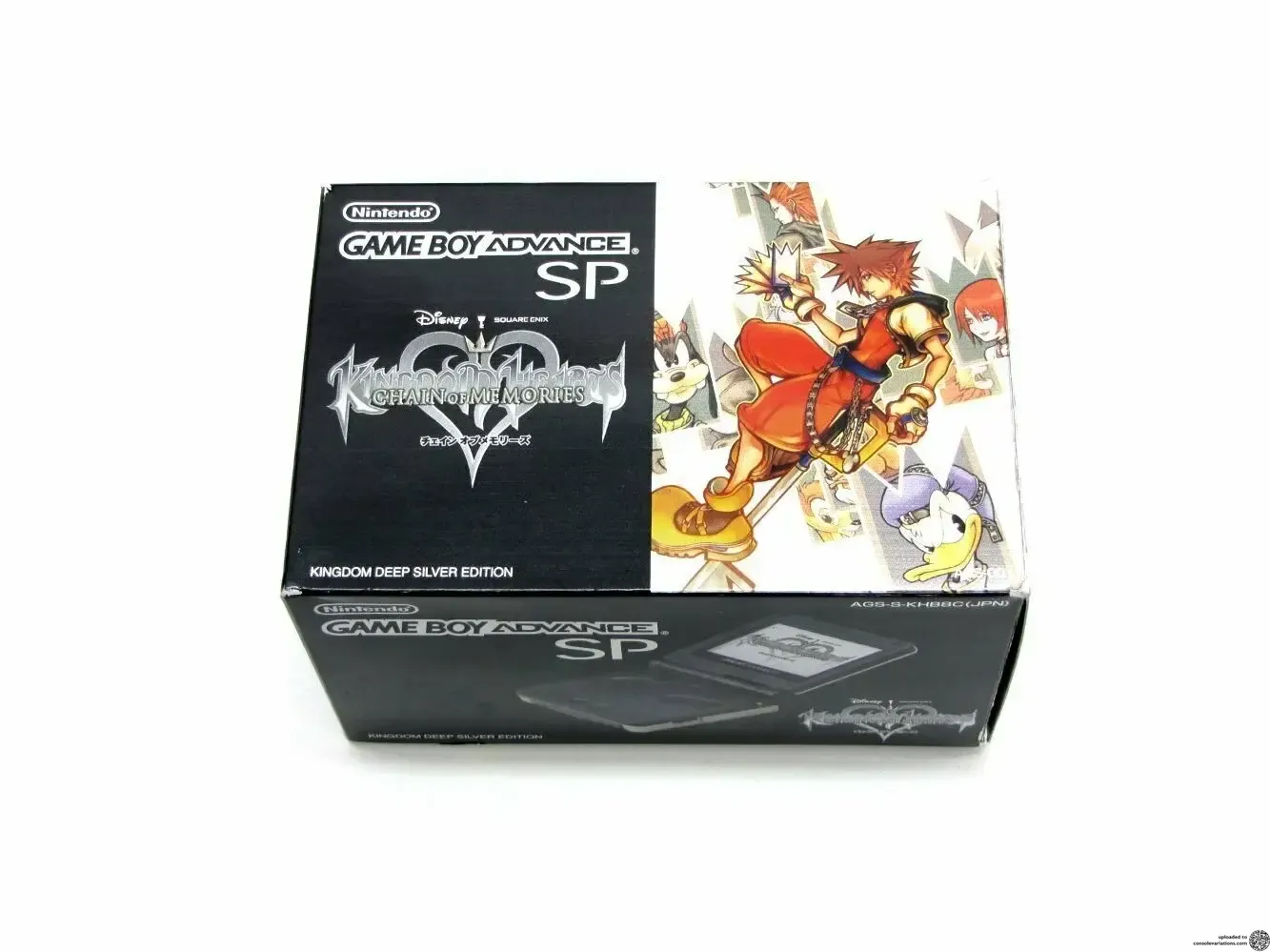 Consolevariations - Nintendo Game Boy Advance SP Kingdom Hearts