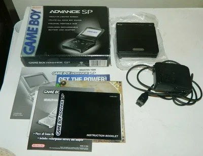 Nintendo Game Boy Advance SP Onyx Console [NA]