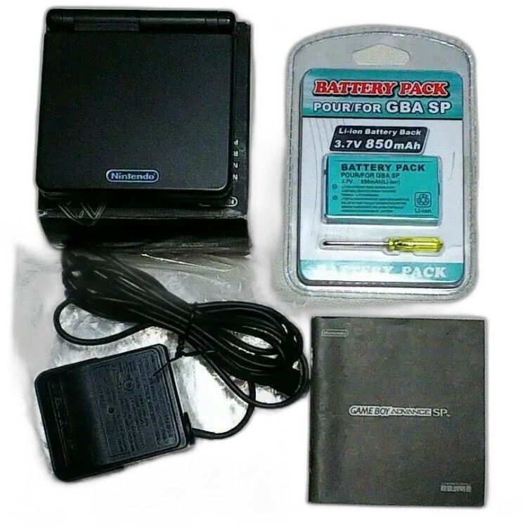  Nintendo Game Boy Advance SP Graphite Console [JP]