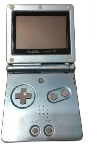  Nintendo Game Boy Advance SP Pearl Blue Console [AUS]