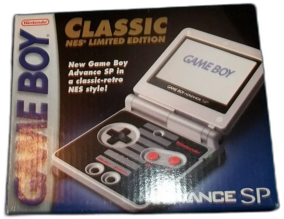  Nintendo Game Boy Advance SP Classic NES Console [NA]