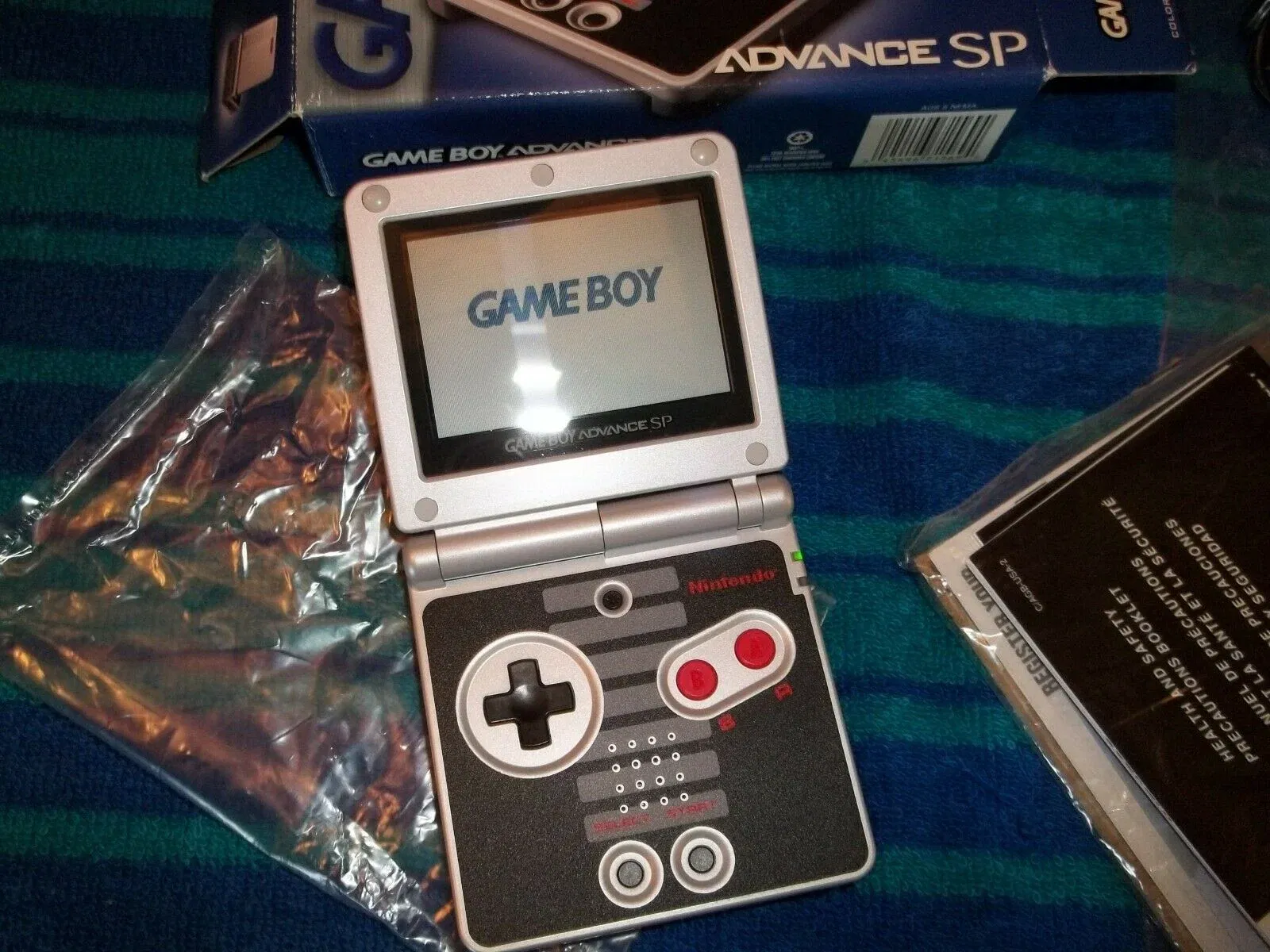 Nintendo Game Boy Advance SP Classic NES Console [NA